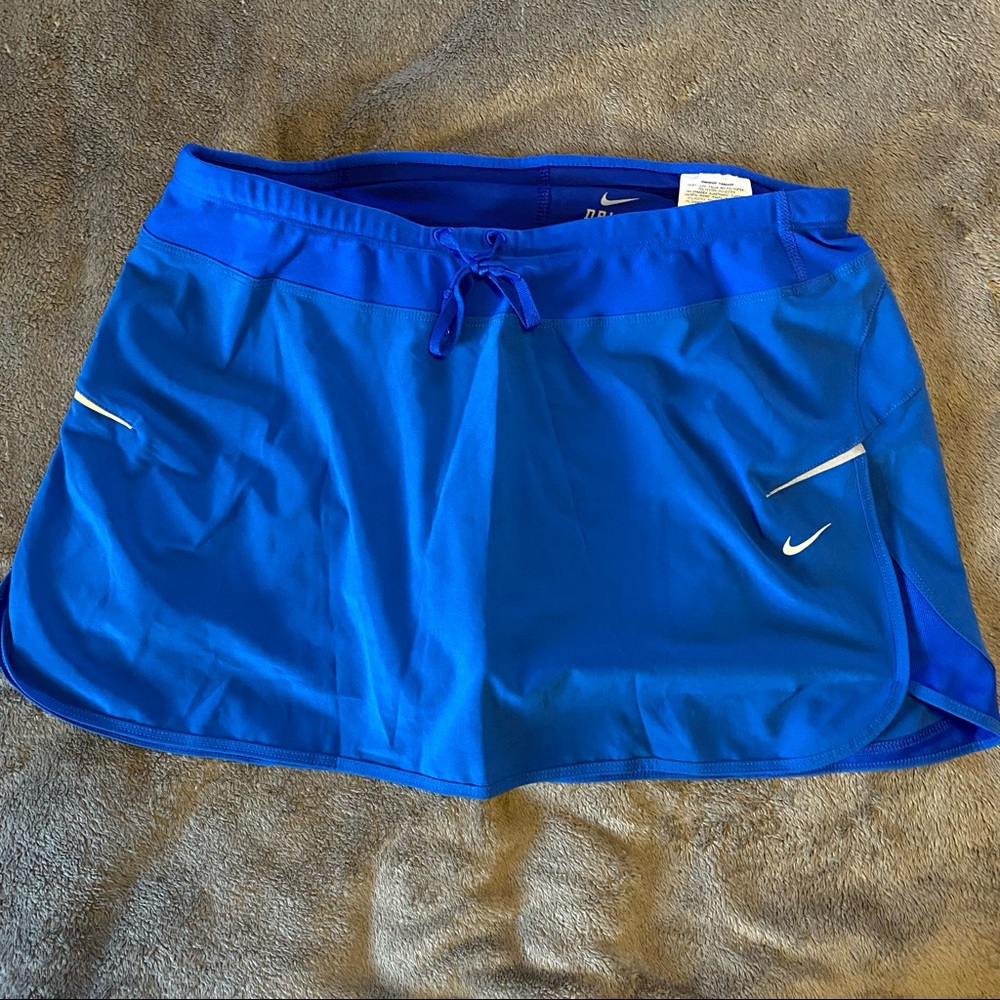 Royal Blue Nike Running Skort